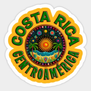 Costa Rica, Central America Sticker